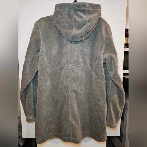 Columbia Gray Fleece Jacket - Picture 2 of 9